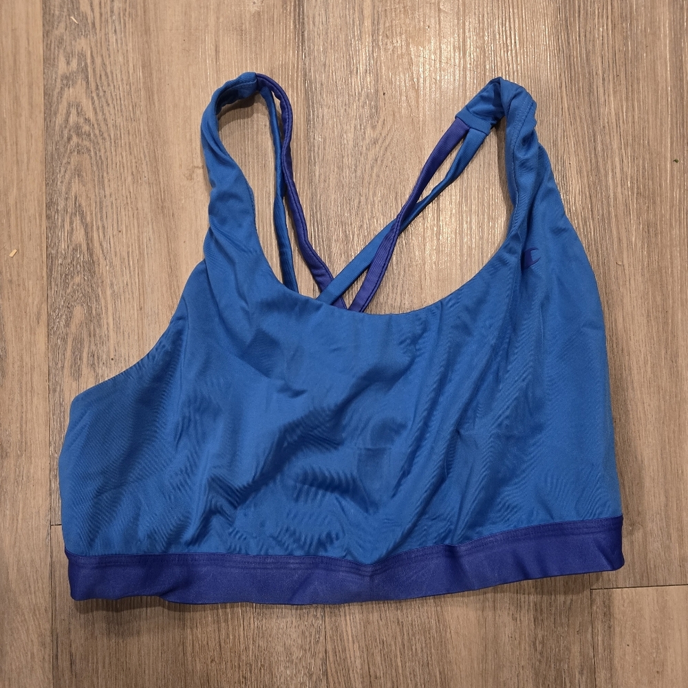 Champion Blue Sports Bra Med/large - Picture 5 of 5